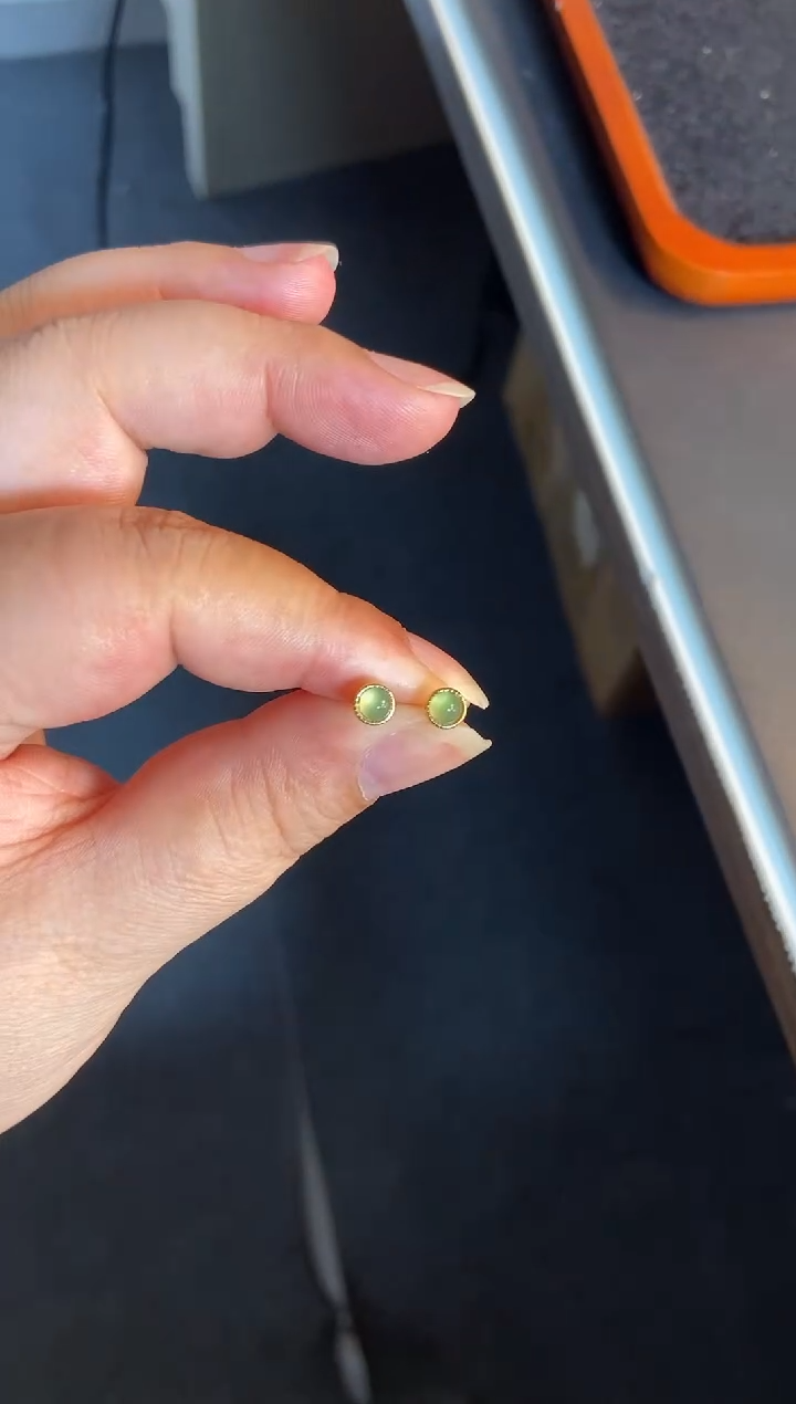 吊坠(不含链)银S925镶嵌翡翠1