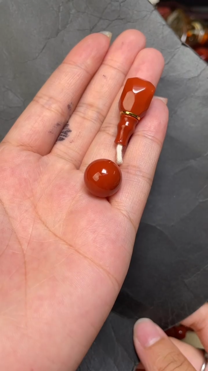未镶嵌106南红玛瑙风配饰