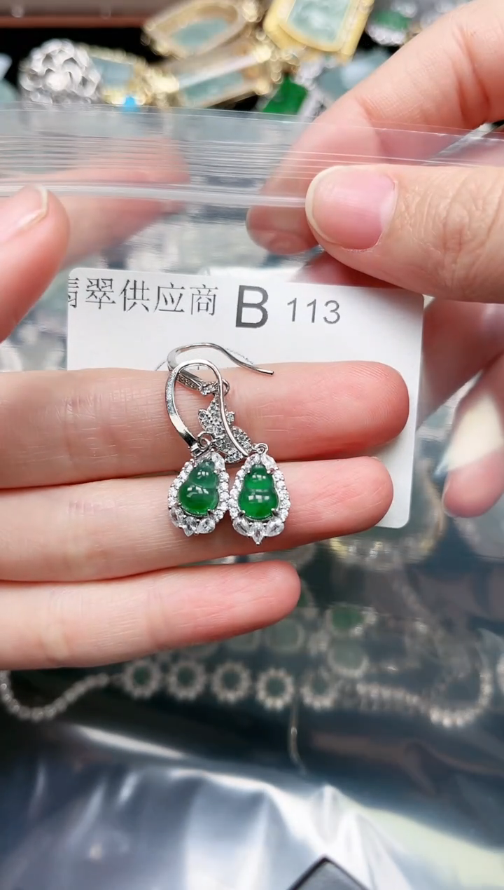 【闪购商品】翡翠颈饰未镶嵌113赠皮绳