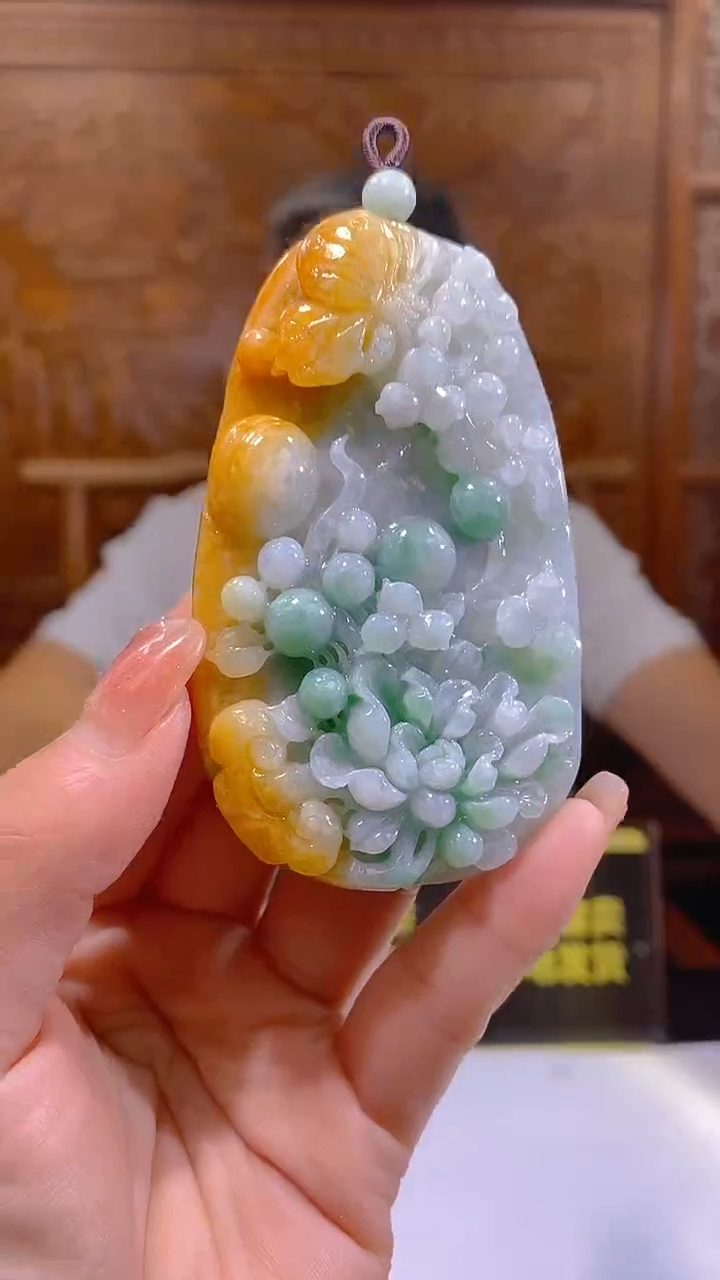 未镶嵌定制翡翠12/1027/W/花