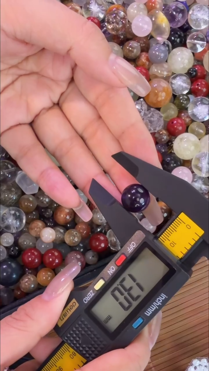 未镶嵌手链水晶水晶单珠