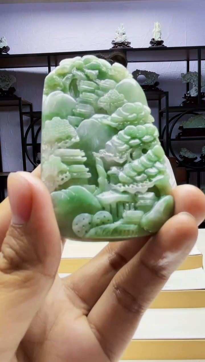 【闪购商品】定制翡翠未镶嵌毛货02180082