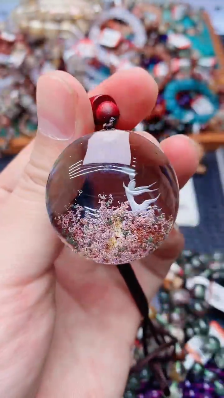 未镶嵌吊坠(赠链)水晶123