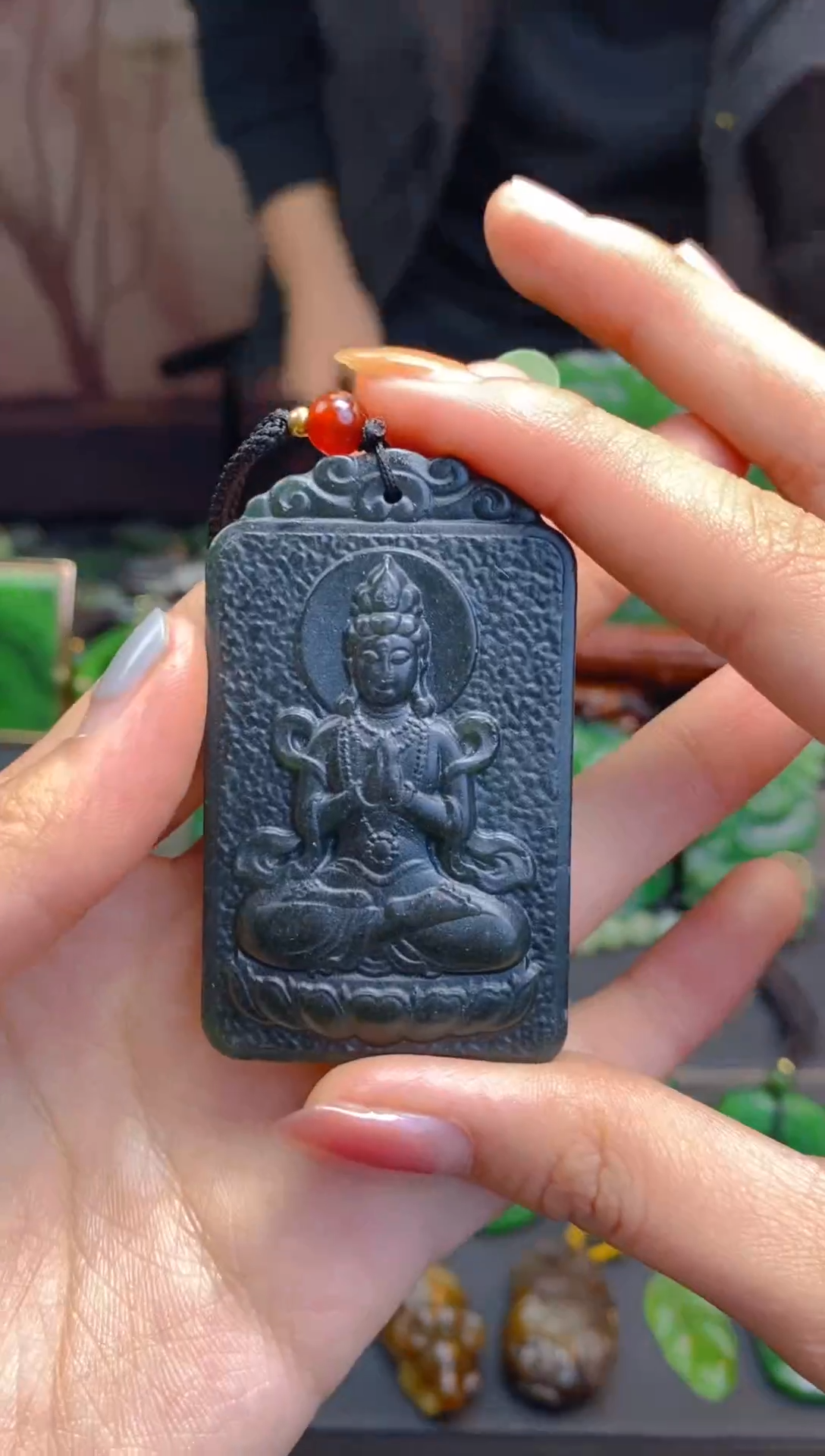 未镶嵌和田玉珠宝半成品1