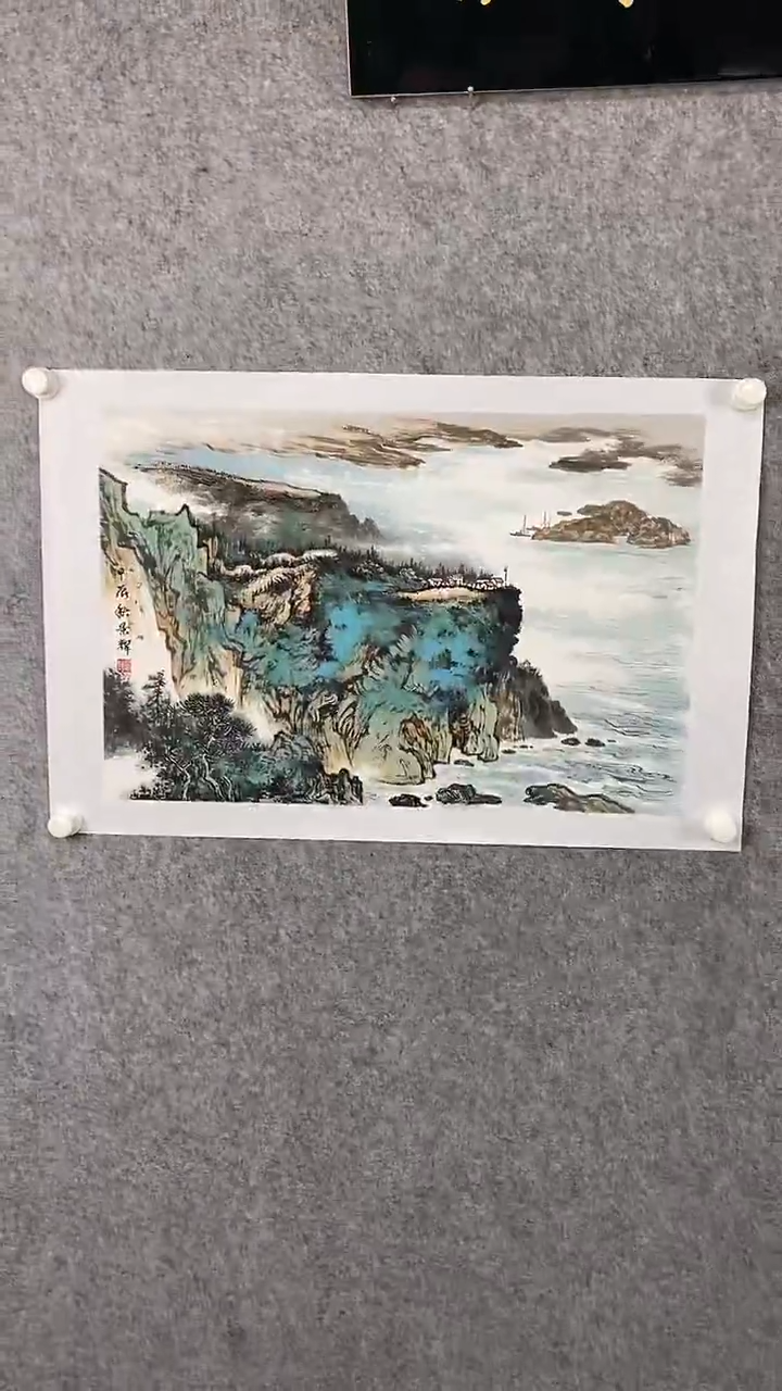 【闪购商品】国画绘画作品3平尺山水作品