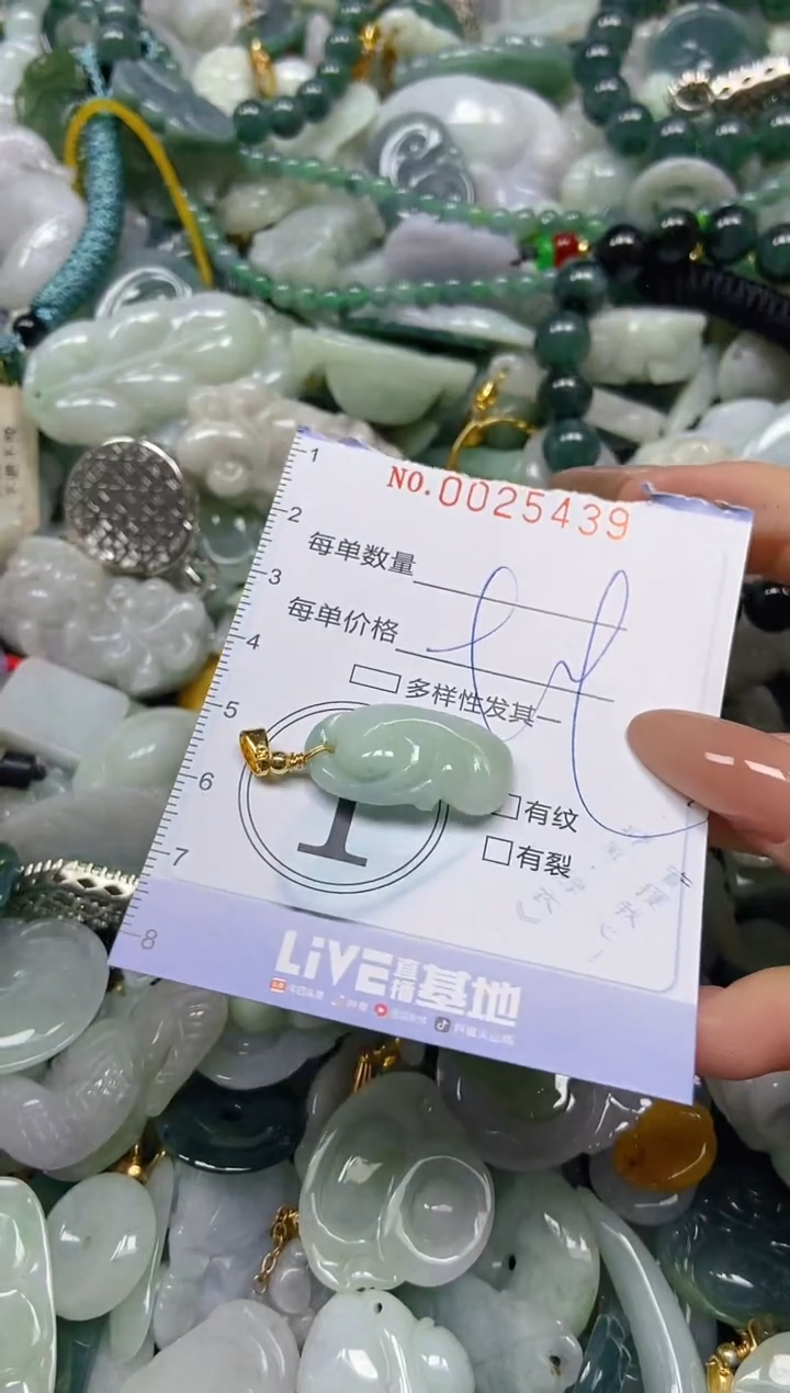 【闪购商品】翡翠颈饰未镶嵌闪购0025439