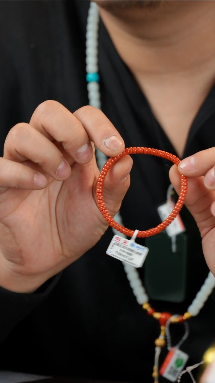 未镶嵌手串南红玛瑙多样性发一件TNH6132