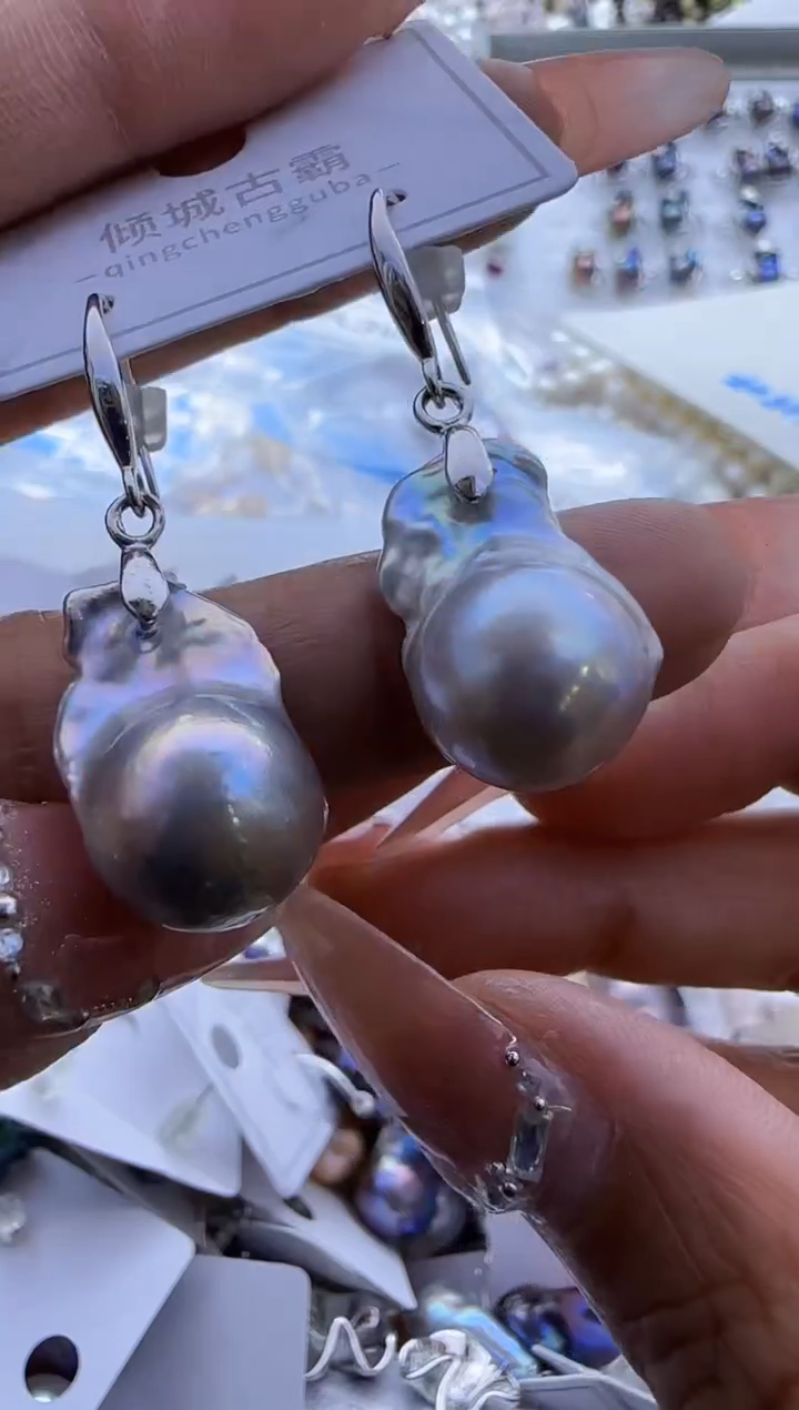 【闪购商品】淡水珍珠耳饰未镶嵌302
