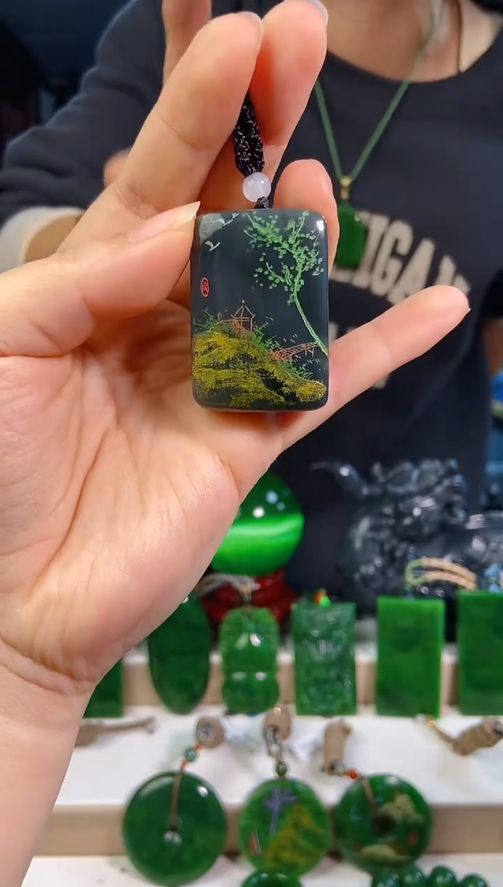 【闪购商品】和田玉挂件未镶嵌1