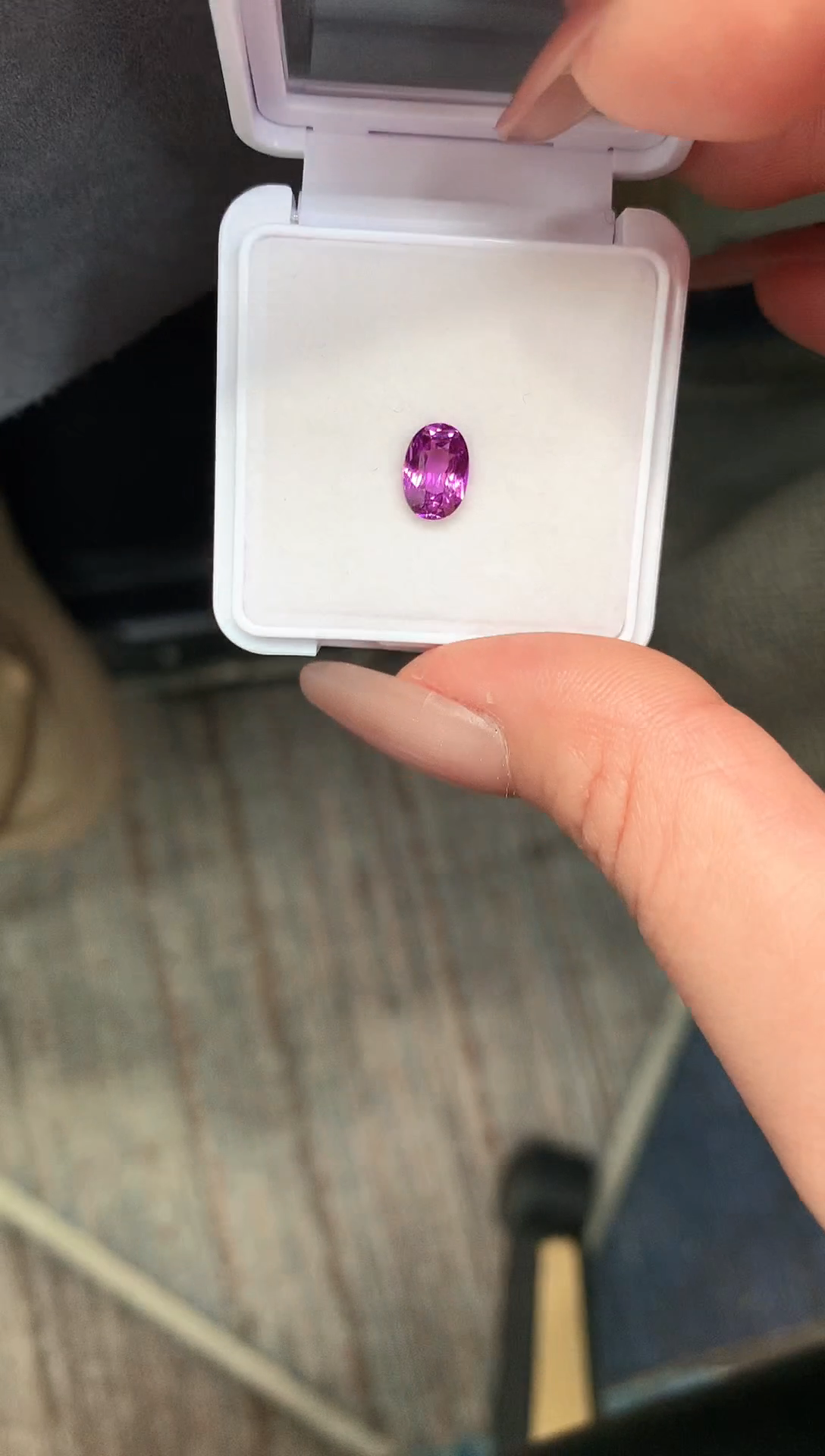 【闪购商品】蓝宝石裸石未镶嵌1.64无烧紫蓝宝