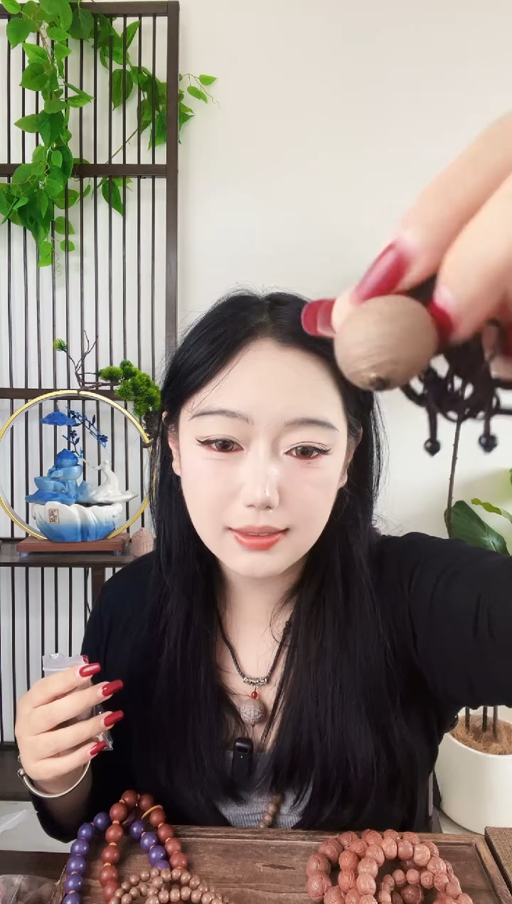 泥塑【御廷龙涎蜜韵单珠吊坠】古法合香