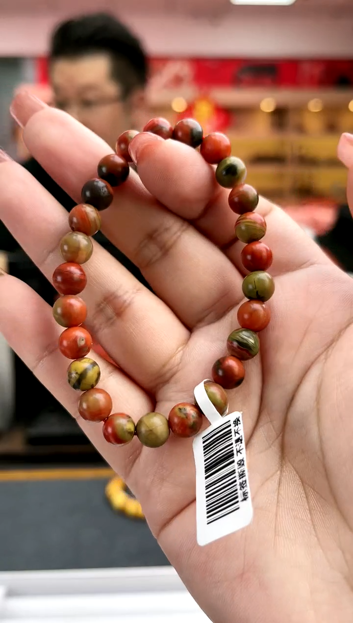 【闪购商品】南红玛瑙高品卡7南红大山包包浆哑光单圈未镶嵌一件2