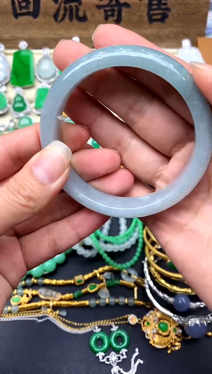 【闪购商品】翡翠手镯未镶嵌419-中国好珍宝