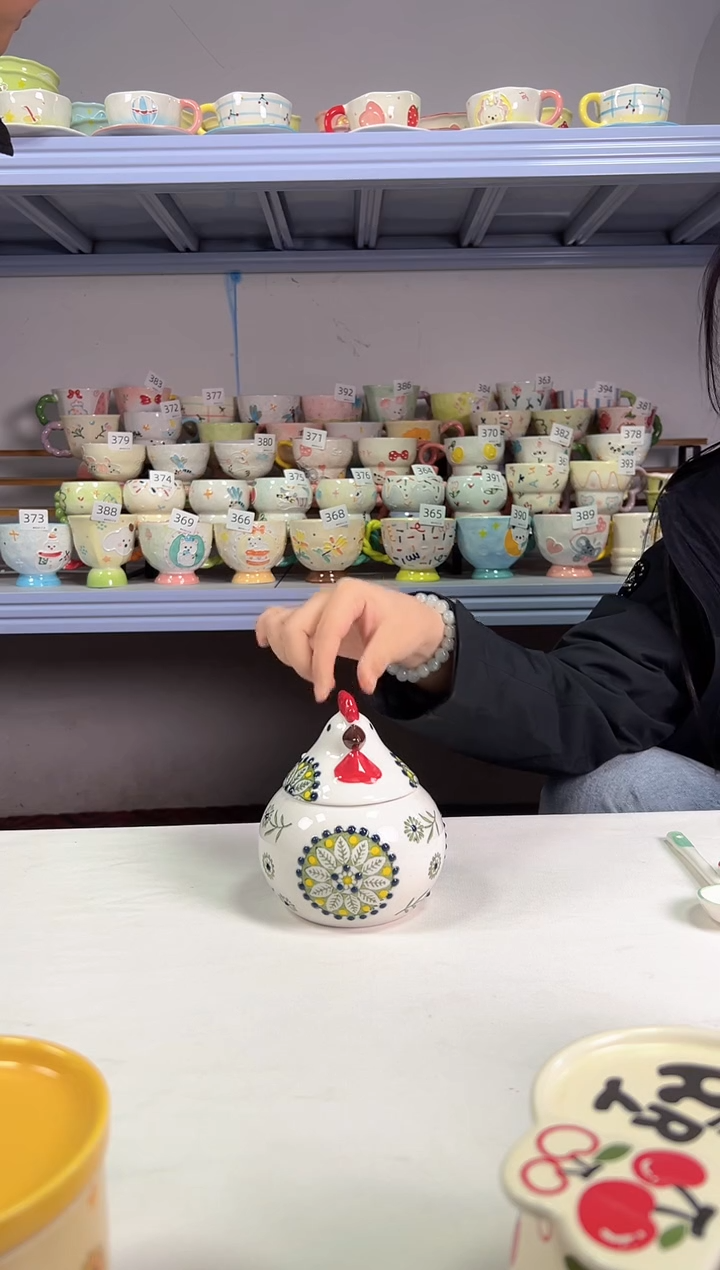 陶瓷手柄款福利鸡楠来北往工厂店