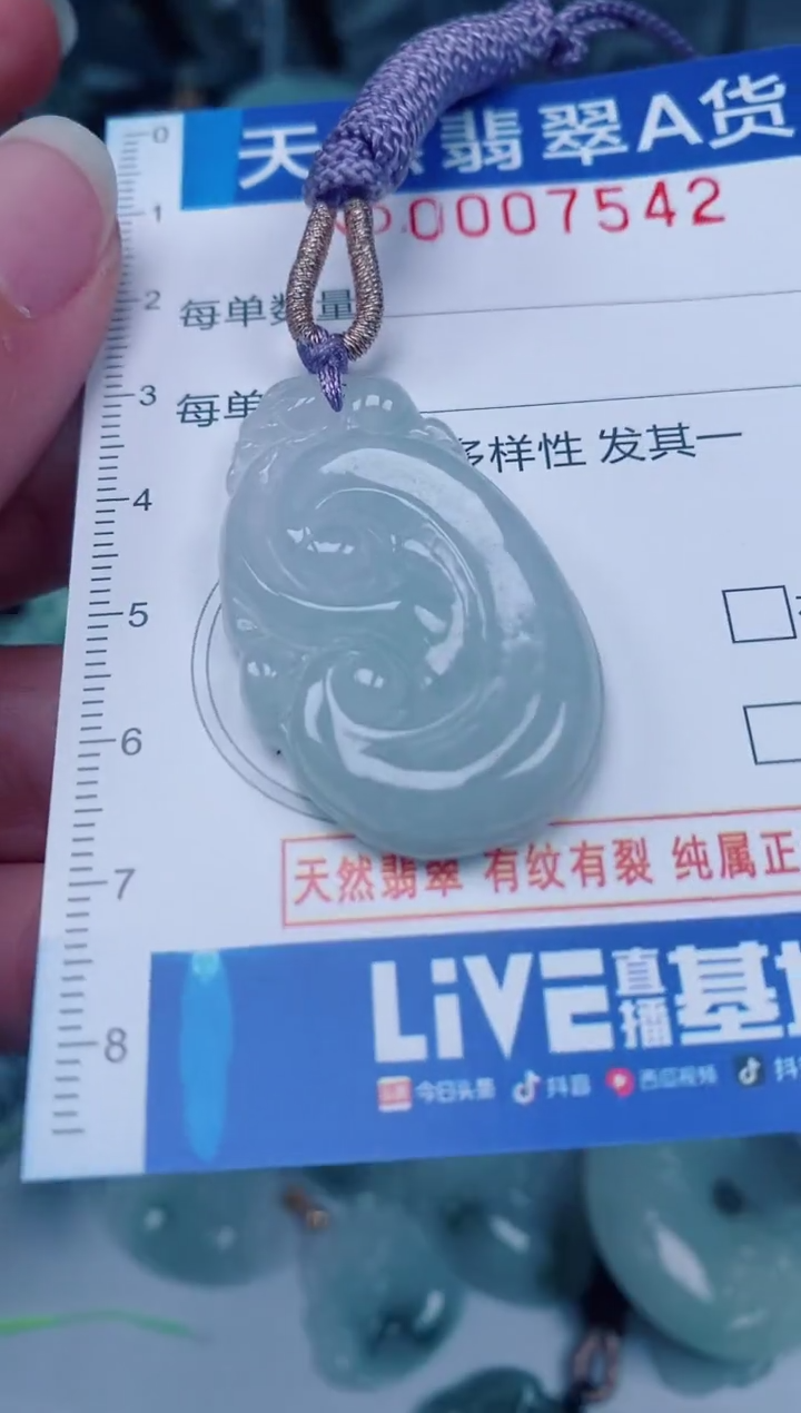 颈饰未镶嵌翡翠00007542