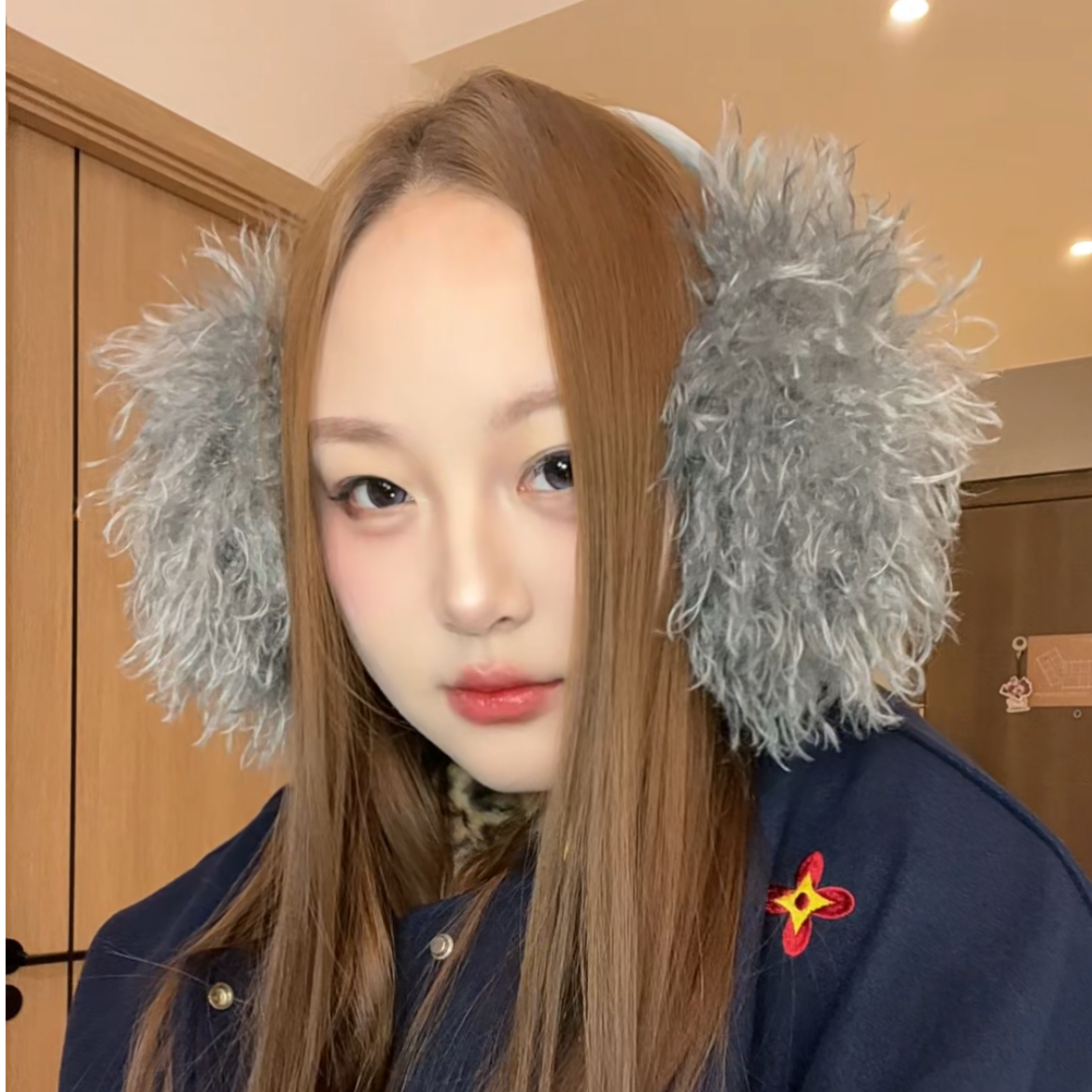 【毛绒耳罩】耳套简约毛球复古保暖时尚加厚休闲百搭网红