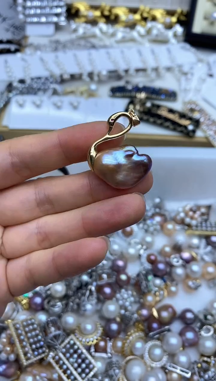 吊坠(不含链)未镶嵌淡水珍珠吊坠
