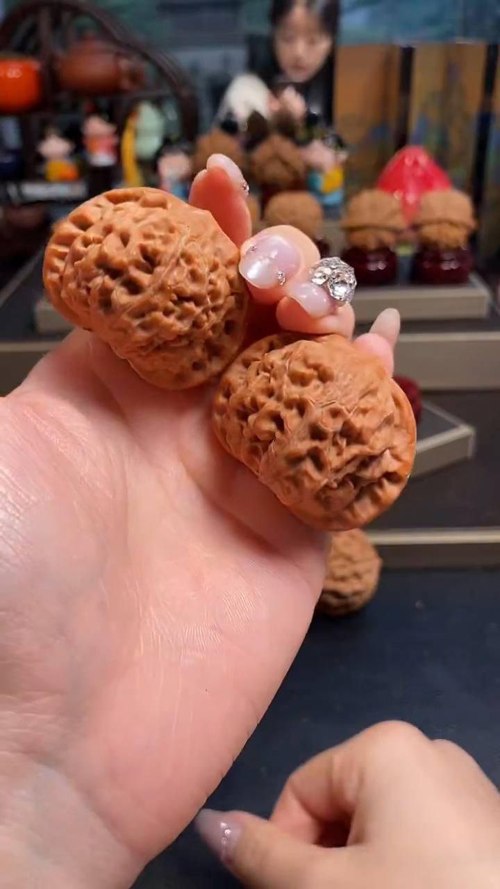 【闪购商品】文玩核桃吊坠A826宫灯43