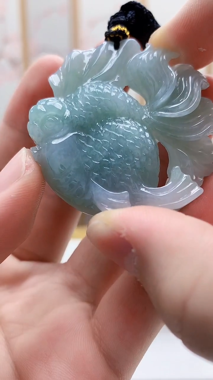 未镶嵌定制翡翠4829bb-毛货挂件64