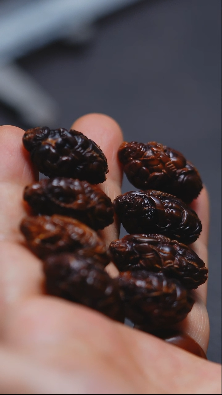 【闪购商品】橄榄核手串/手链强行招财【紫核1.5】