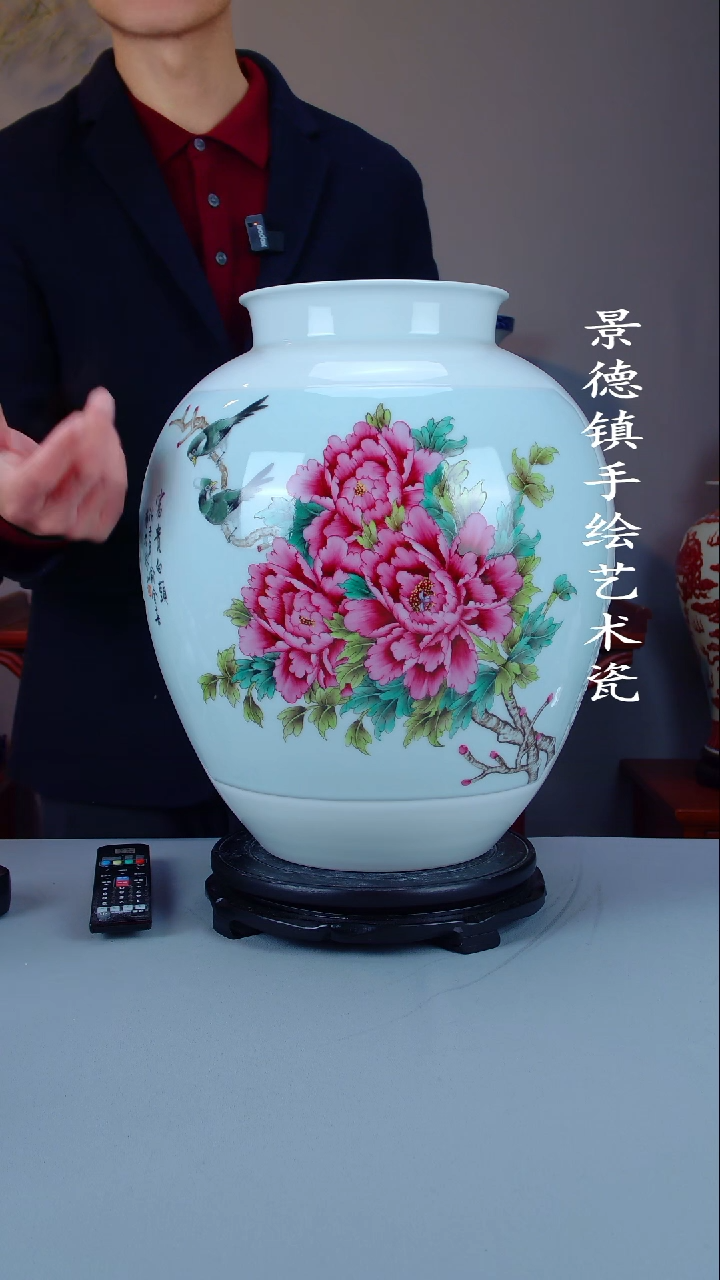 摆件景德镇手工手绘陶瓷26