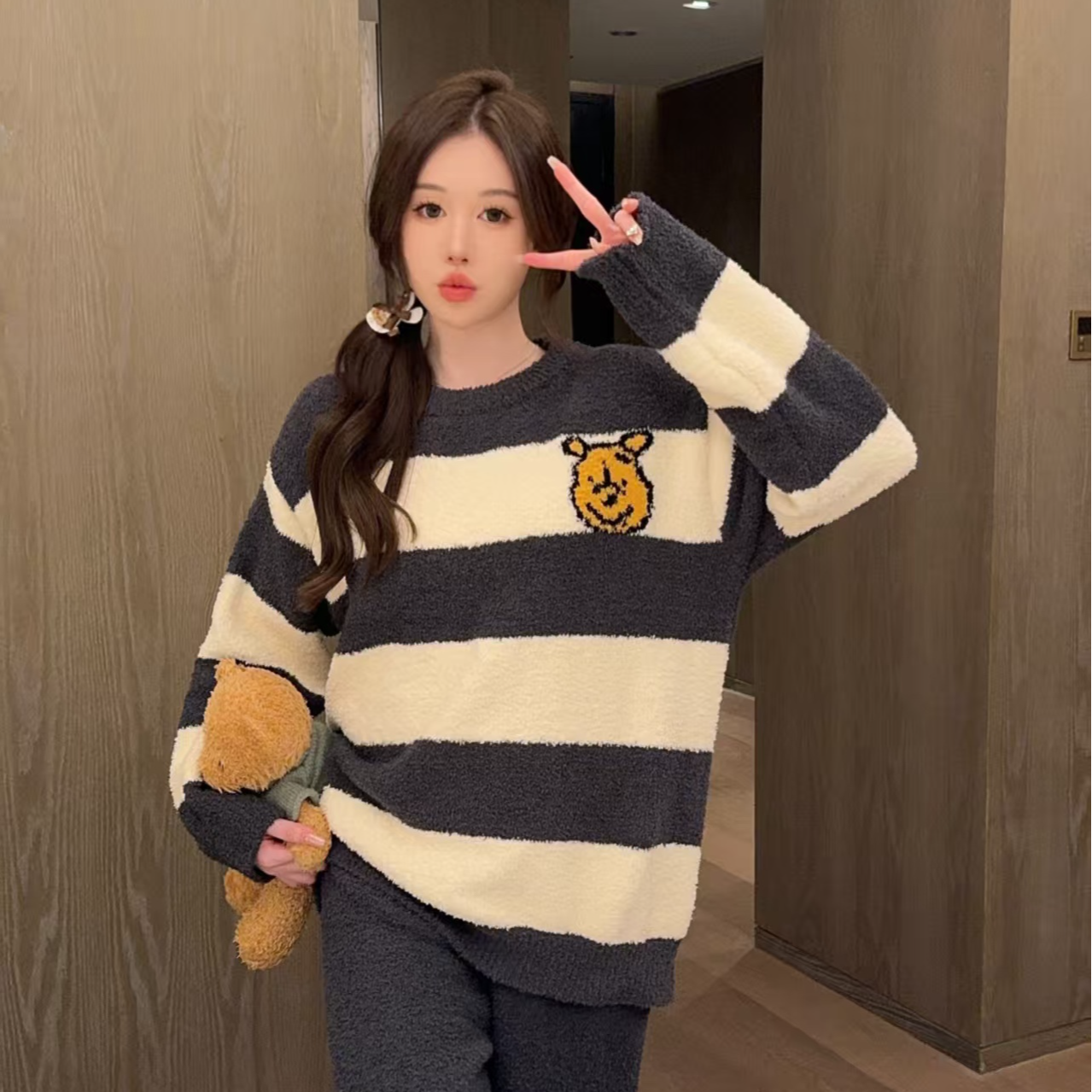 6号(直播套装链接)睡衣孤品清仓家居服秋冬