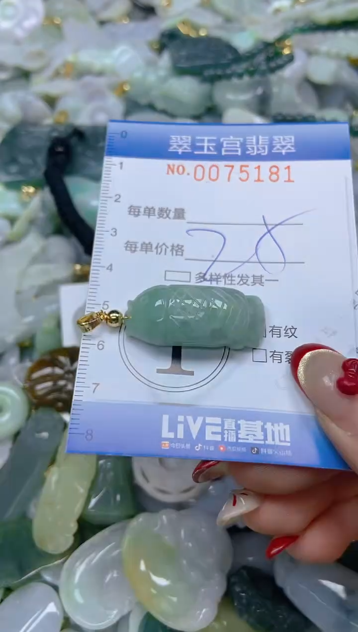【闪购商品】翡翠颈饰未镶嵌闪购0075181
