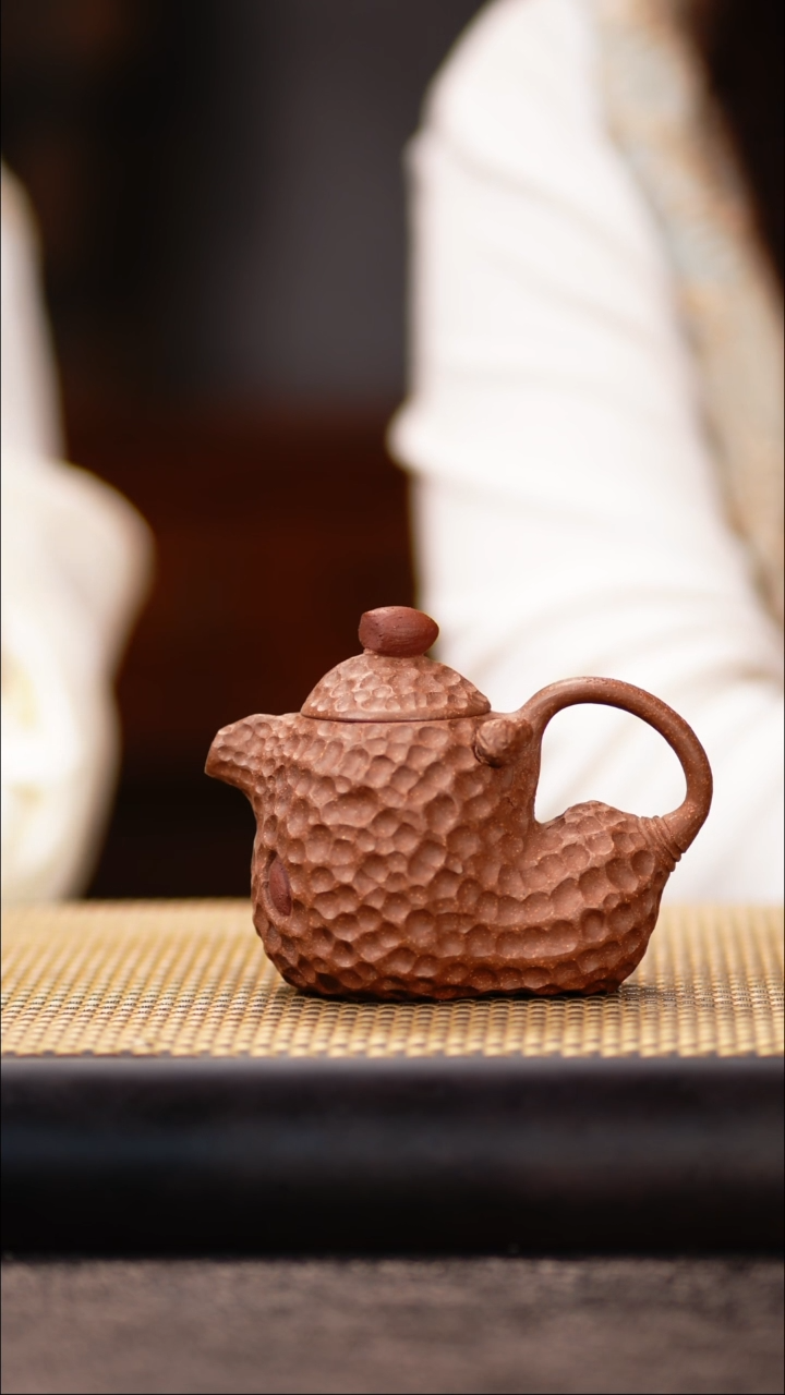 ZCY93大彬桂花砂 花生壶