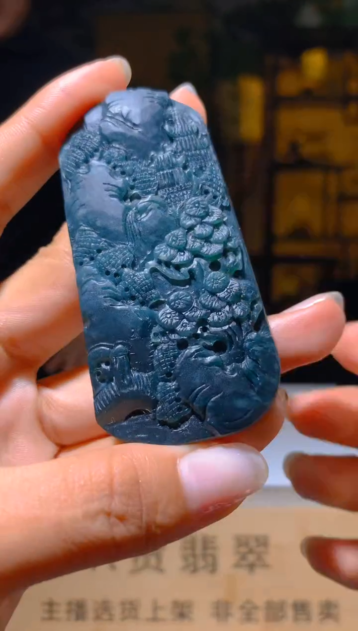 【闪购商品】定制翡翠未镶嵌L-@@XC22135