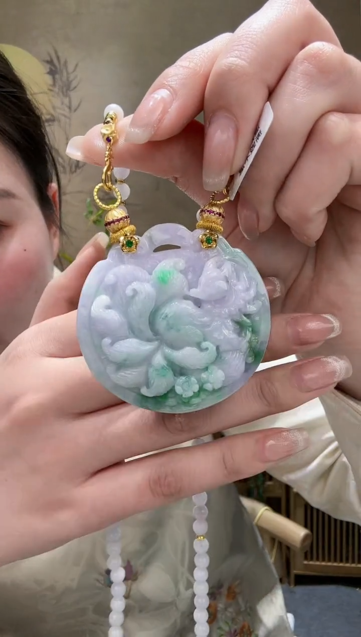 【闪购商品】翡翠颈饰未镶嵌吊坠