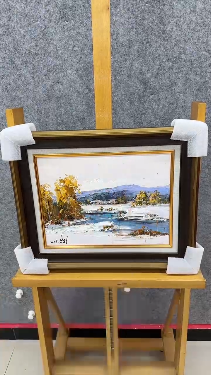 【闪购商品】国画梁静手绘油画
