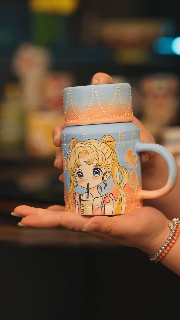 【闪购商品】摆件景德镇釉下彩绘设计师款式陶瓷