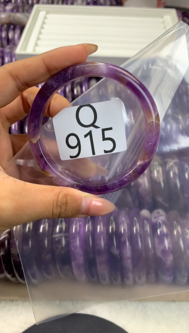 【闪购商品】水晶水晶手镯Q未镶嵌915-59