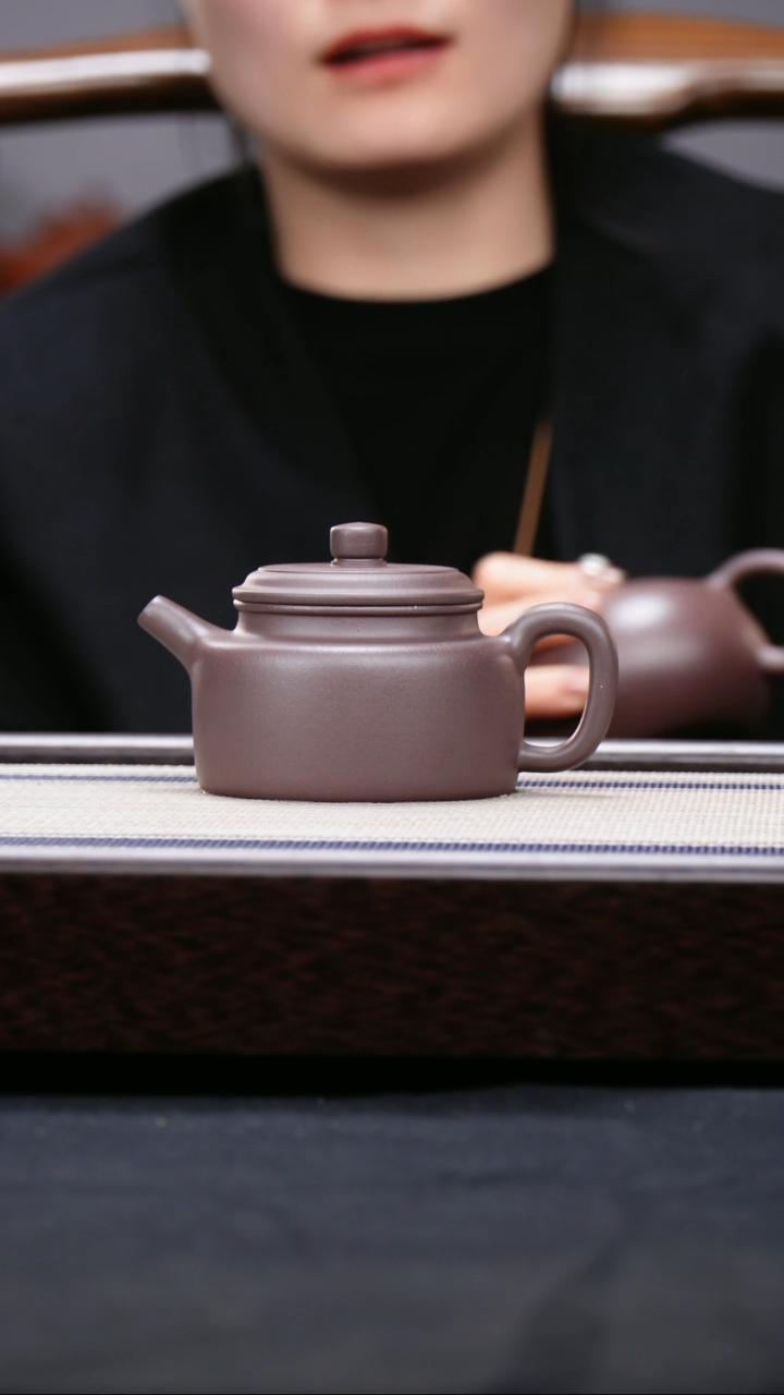 【闪购商品】紫砂茶壶郑 低槽青  德中壶