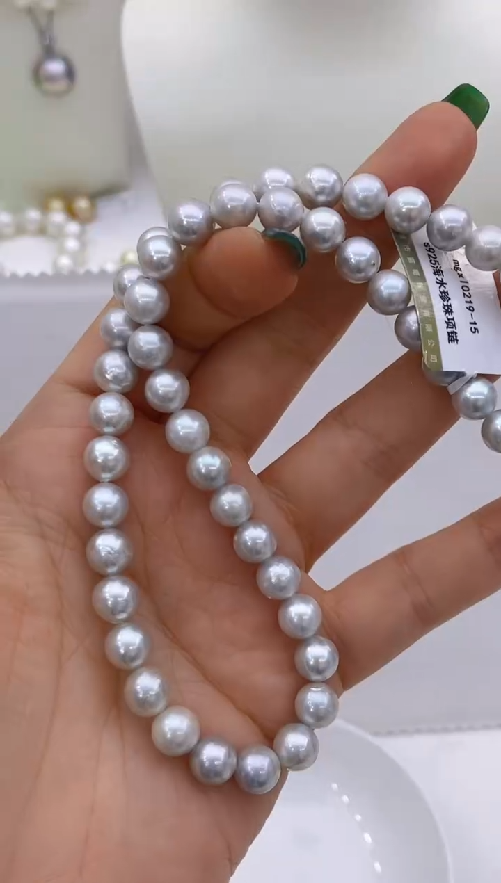 【闪购商品】海水珍珠项链未镶嵌185 7.5-8mm