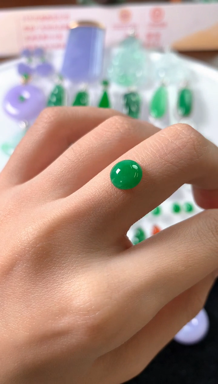 未镶嵌定制翡翠裸石（镶嵌定制）