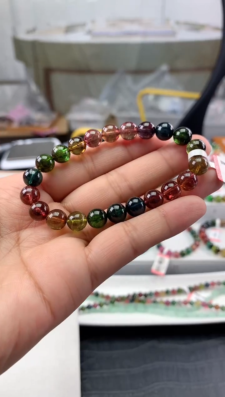 【闪购商品】手串未镶嵌碧玺多样性发一条