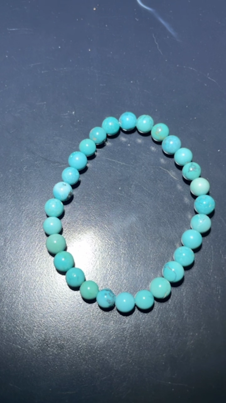 【闪购商品】绿松石手串未镶嵌1830-0151