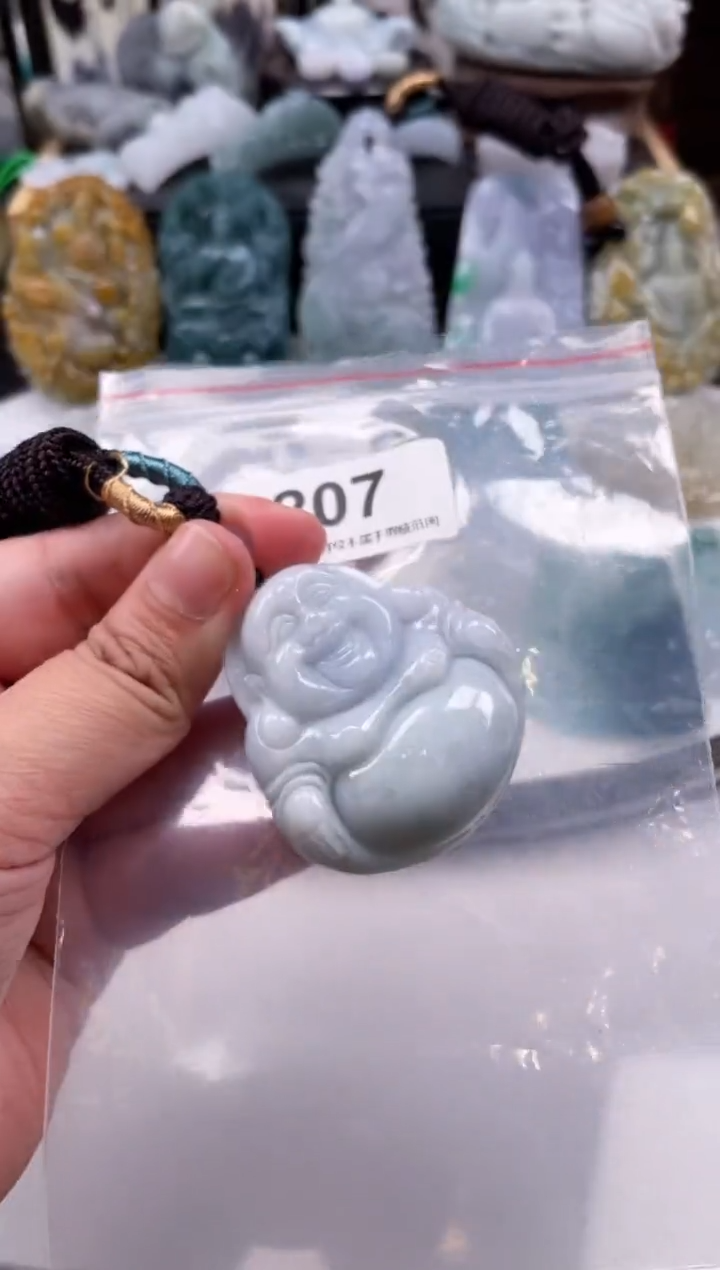 【闪购商品】翡翠颈饰未镶嵌天然缅甸A货翡翠207