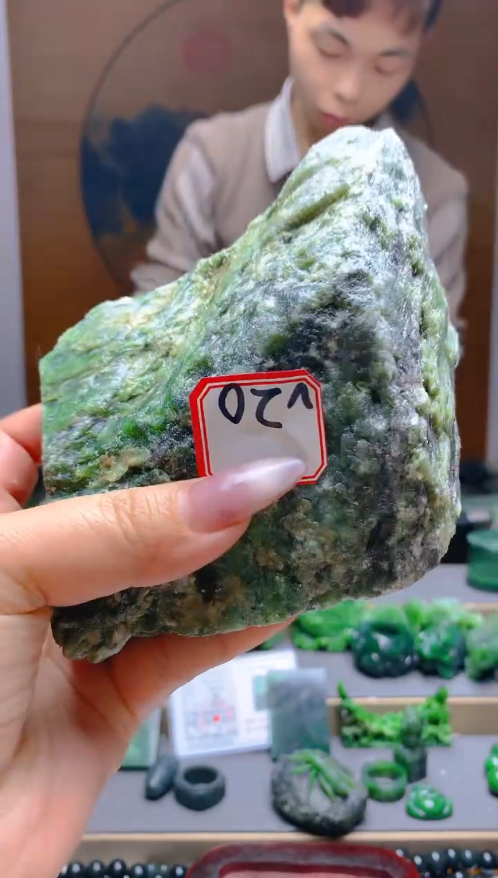 【闪购商品】和田玉（碧玉）珠宝半成品未镶嵌1