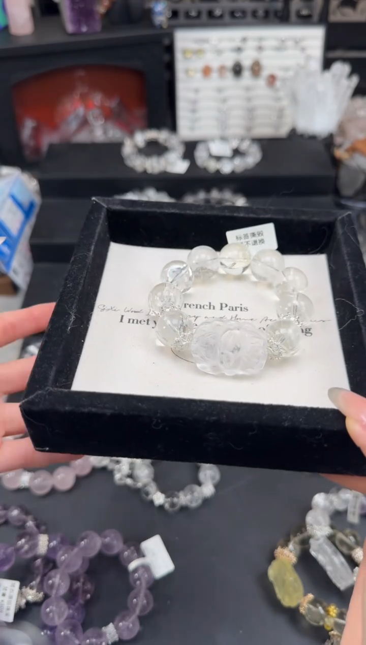 【闪购商品】水晶手链未镶嵌天然水晶 多样性发货