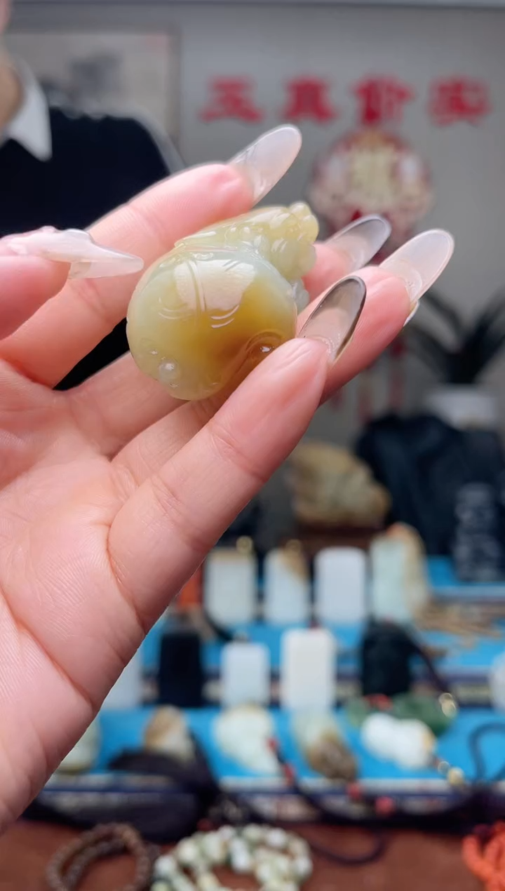 【闪购商品】和田玉挂件未镶嵌1