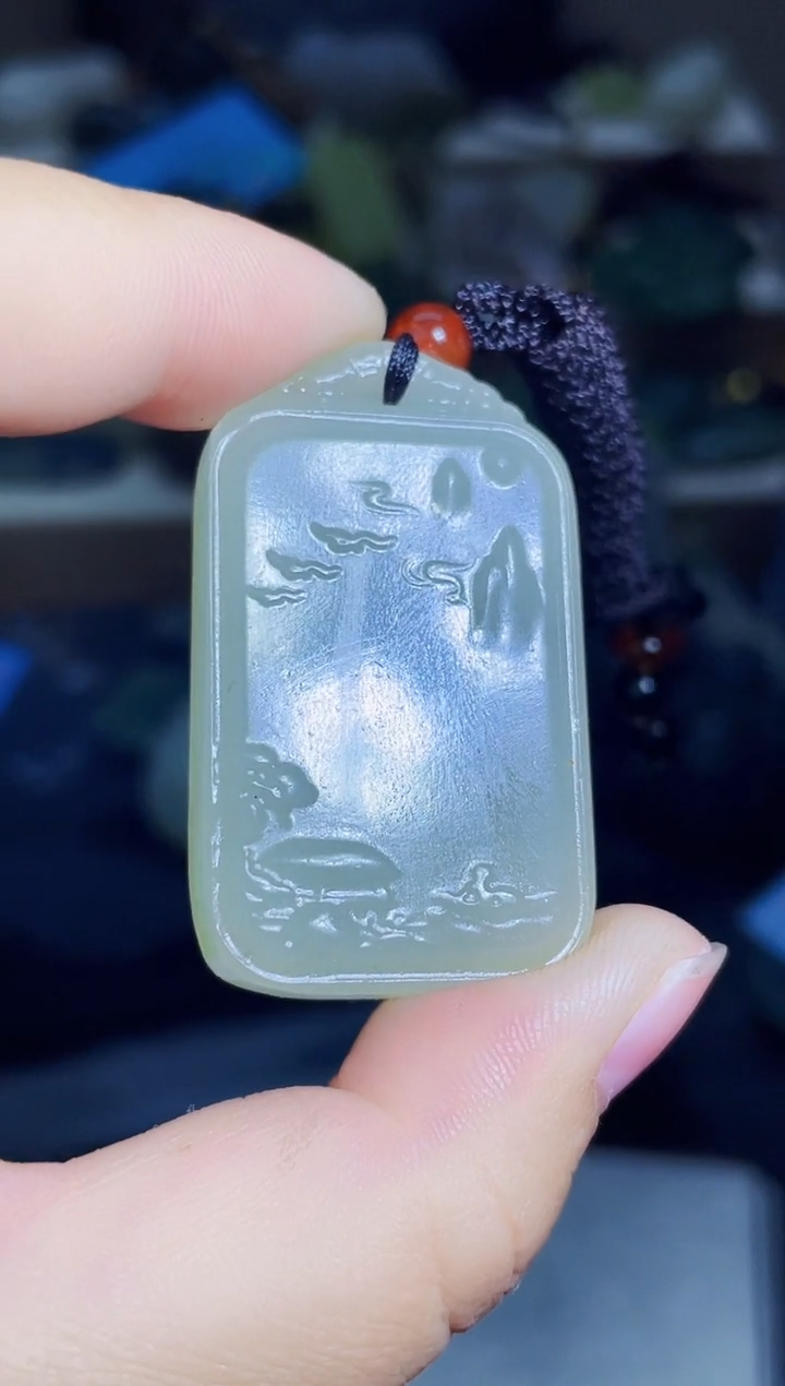 颈饰未镶嵌和田玉1