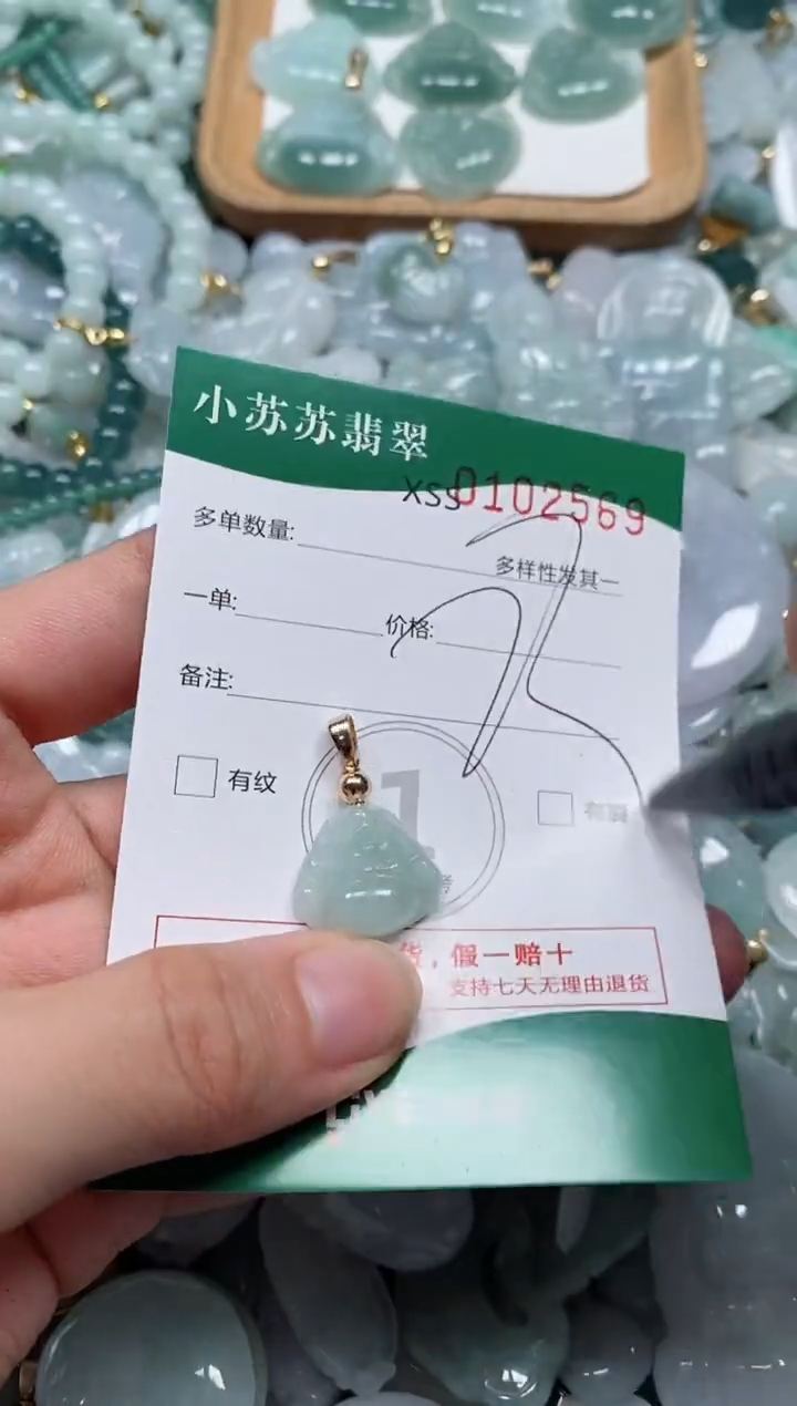 【闪购商品】翡翠颈饰未镶嵌闪购商品0102569