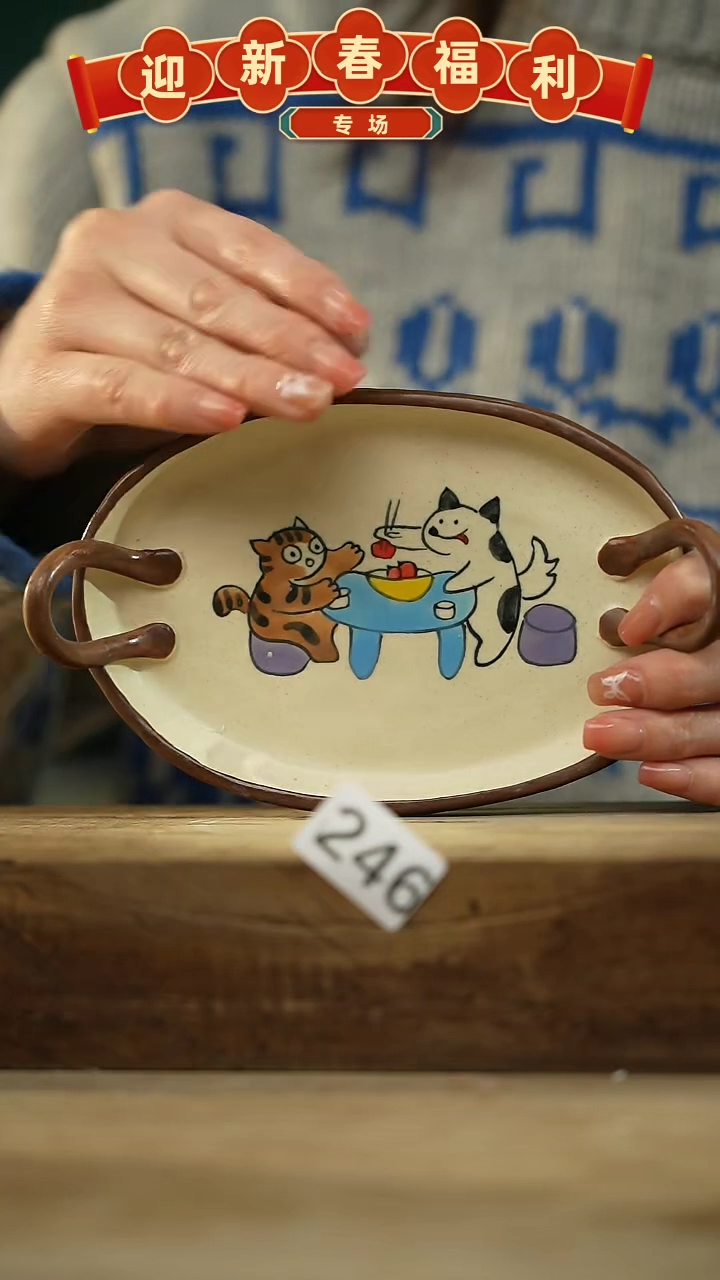 【闪购商品】瓷片新品！设计师手作款款卡通系列！！！