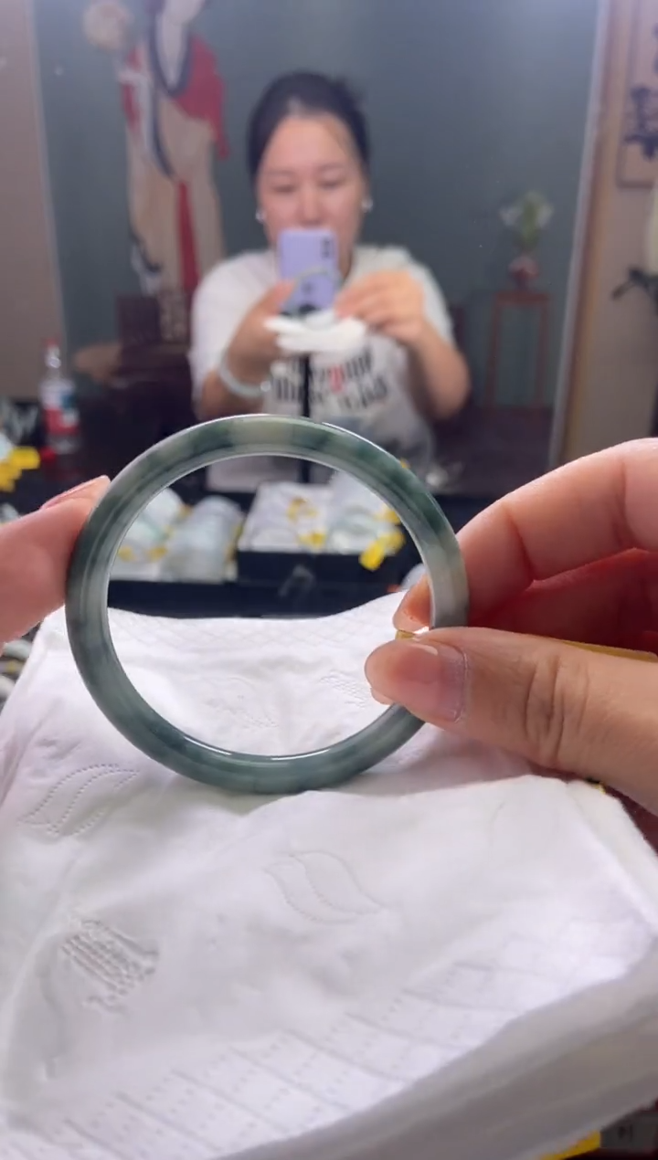 未镶嵌手镯翡翠✨****✨58.3圈口d