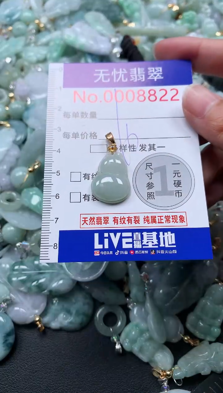 颈饰未镶嵌翡翠8822