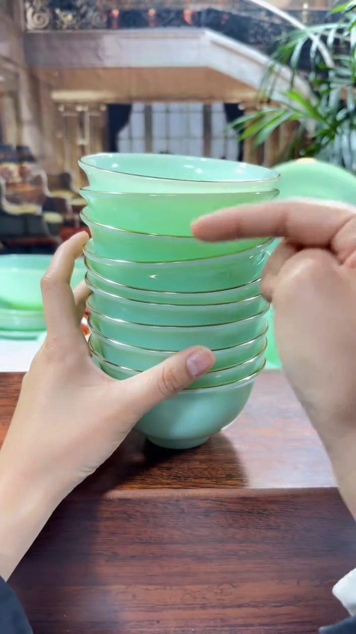 【闪购商品】....4.5英寸玉瓷碗10个口径11.5厘米