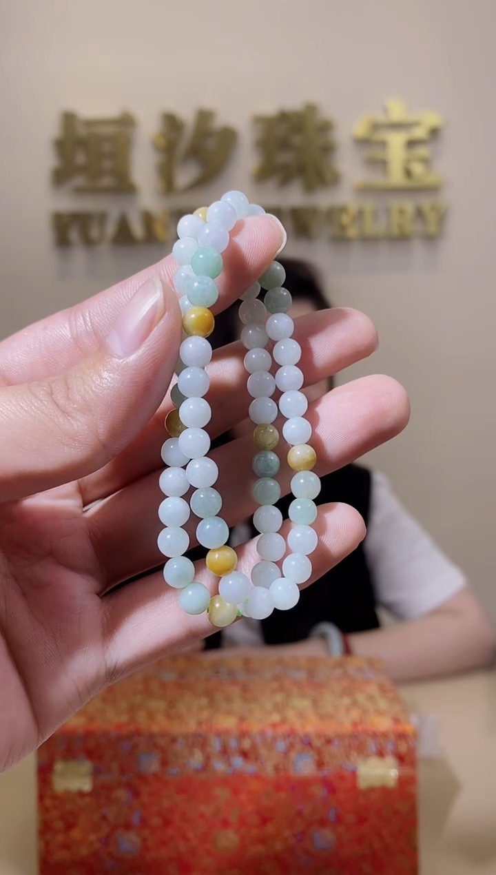 【闪购商品】翡翠手串未镶嵌天然A货翡翠（多样性发一） 