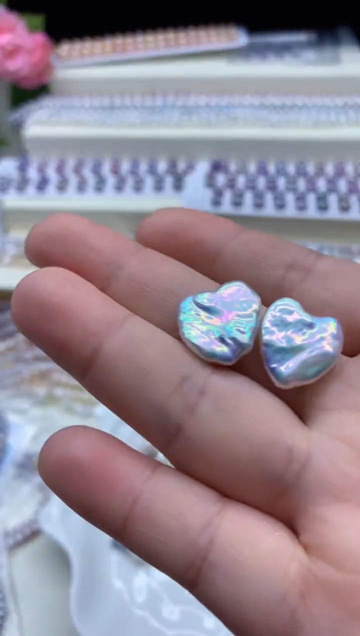 【闪购商品】淡水珍珠耳饰未镶嵌淡水珍珠耳饰